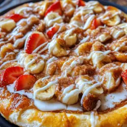 If you’re looking to whip up a dessert that combines simplicity with mouthwatering flavor, look no further than cinnamon-sugar pizza. This delightful treat is a crowd-pleaser, perfect for family gatherings, movie nights, or simply satisfying your sweet tooth. Imagine a warm, gooey base adorned with a luscious cinnamon-sugar topping that melts in your mouth—it's hard to resist!