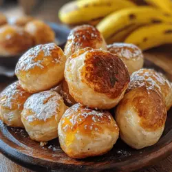 Ripe bananas are the star of this recipe, and for good reason. As bananas ripen, their starch content converts into sugars, making them taste sweeter and more flavorful. This natural sweetness means you can enjoy your donut holes without added sugars, making them a healthier dessert option.