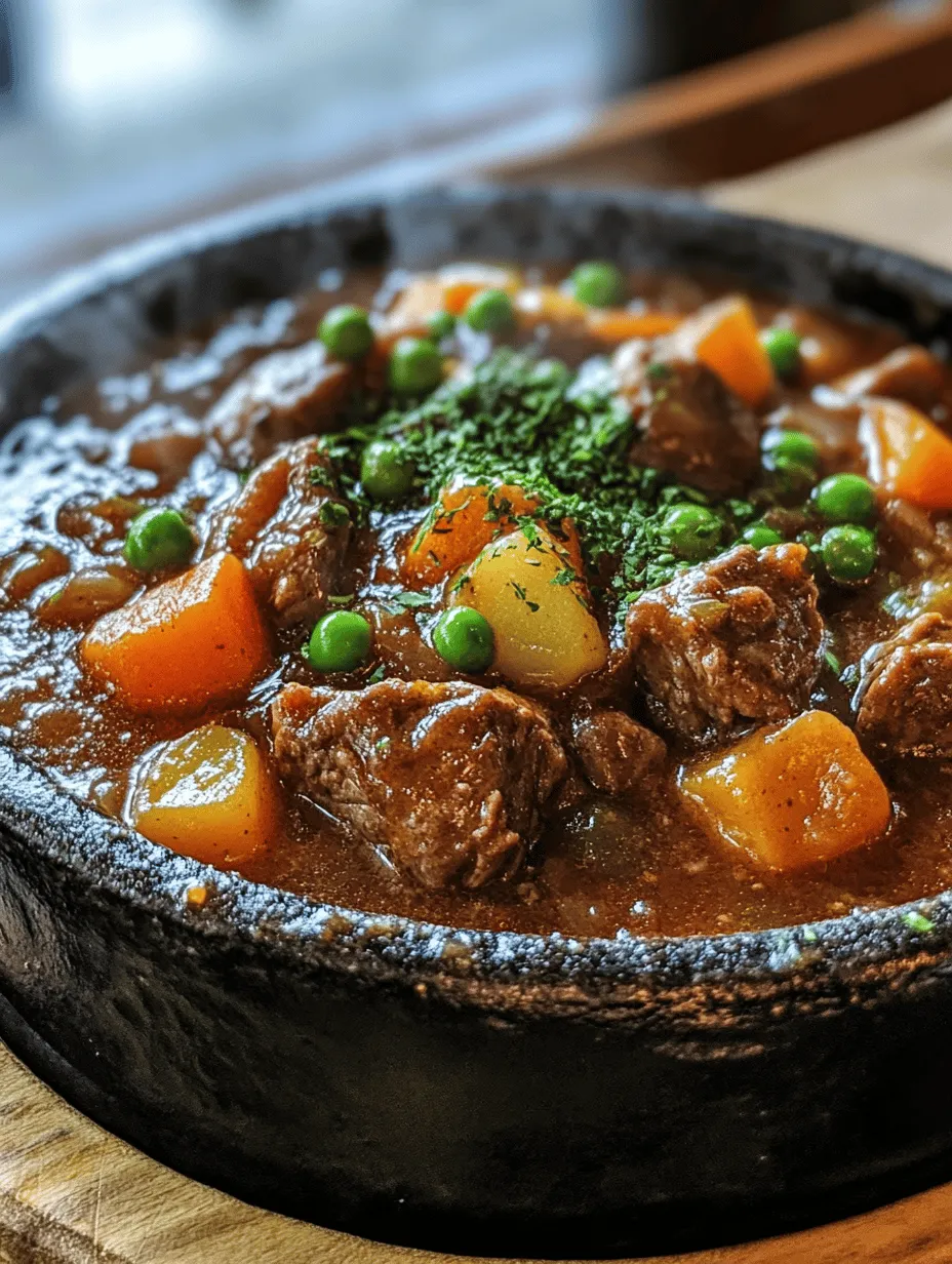 When the weather turns chilly and the days grow shorter, there's nothing quite as comforting as a steaming bowl of Hearty Slow-Cooked Beef Stew. This dish is more than just a meal; it's a warm hug in a bowl, rich with flavors and nostalgia. Beef stew has long been a staple in home cooking, cherished for its ability to bring families together around the dinner table. It's the epitome of comfort food, offering not only solace from the cold but also a depth of flavor that warms the soul.