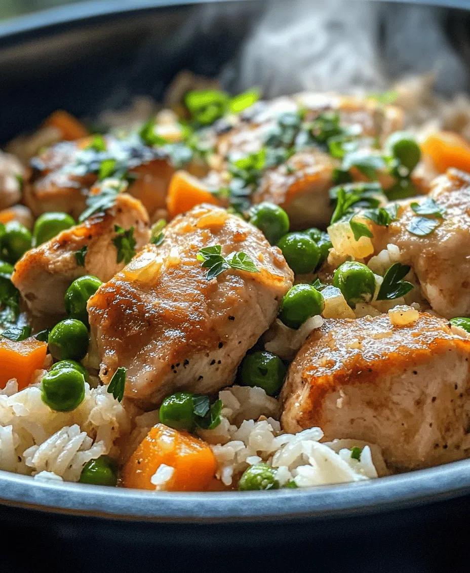 Every great dish starts with quality ingredients, and this Instant Pot Chicken & Rice Delight is no exception. Let’s delve into the key components that make this recipe a standout.