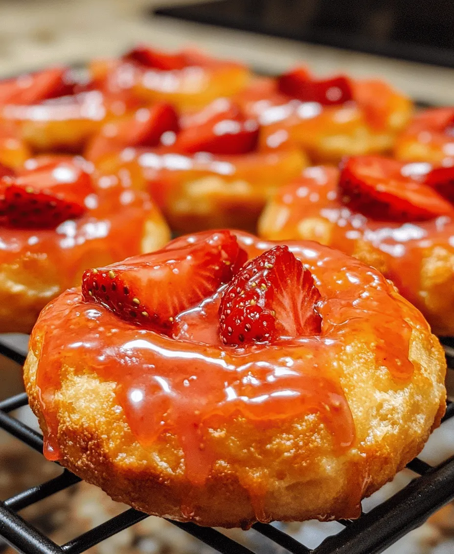 If you have a sweet tooth and an appreciation for delicate pastries, then Strawberry Glazed French Crullers are sure to captivate your senses. These exquisite treats combine the airy, pillowy texture of a traditional French cruller with the vibrant, fruity flavor of strawberry glaze. Often shaped like a charming twisted ring, crullers stand out not just for their appearance but also for their unique mouthfeel, making them an irresistible choice for breakfast, a snack, or dessert.