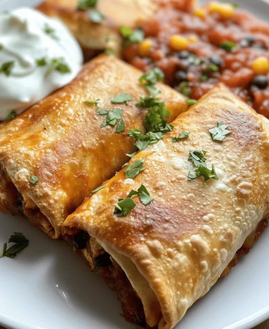 Before we dive into the recipe, let's explore the origins and definitions surrounding chimichangas. Traditionally, a chimichanga is a deep-fried burrito that is commonly found in Tex-Mex cuisine. The origins of the chimichanga are debated, with some claiming it hails from Arizona, while others believe it has roots in Mexico. Regardless of its origins, what remains clear is the love for this crispy, flavorful dish.