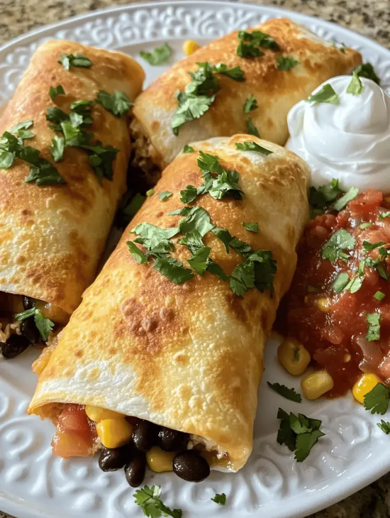 Before we dive into the recipe, let's explore the origins and definitions surrounding chimichangas. Traditionally, a chimichanga is a deep-fried burrito that is commonly found in Tex-Mex cuisine. The origins of the chimichanga are debated, with some claiming it hails from Arizona, while others believe it has roots in Mexico. Regardless of its origins, what remains clear is the love for this crispy, flavorful dish.