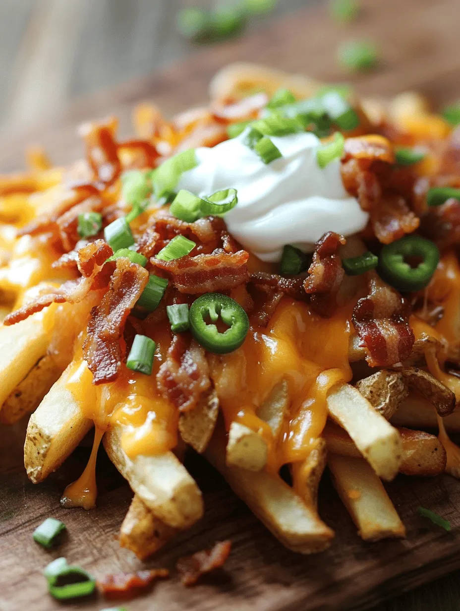 If you're a fan of comfort food, then loaded bacon cheese fries are likely already on your radar. These deliciously indulgent snacks are a mouthwatering combination of crispy fries, savory bacon, and gooey cheese, making them a go-to choice for gatherings, game days, or even a cozy night in. The combination of textures and flavors creates a satisfying dish that can easily steal the show at any event, whether you're entertaining guests or simply treating yourself.