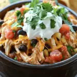 Discover the vibrant flavors of Slow Cooker Fiesta Chicken, a dish that brings the essence of Mexican cuisine into your kitchen with minimal effort. This recipe is perfect for busy weeknights or entertaining guests, offering a hearty and flavorful meal that your family will love. Packed with nutritious ingredients like black beans, corn, and tender chicken, this dish is not only delicious but also versatile. Whether you serve it over rice, in tacos, or with tortilla chips, it’s sure to satisfy. Let's dive into the details of this easy-to-make recipe that will make your taste buds dance!