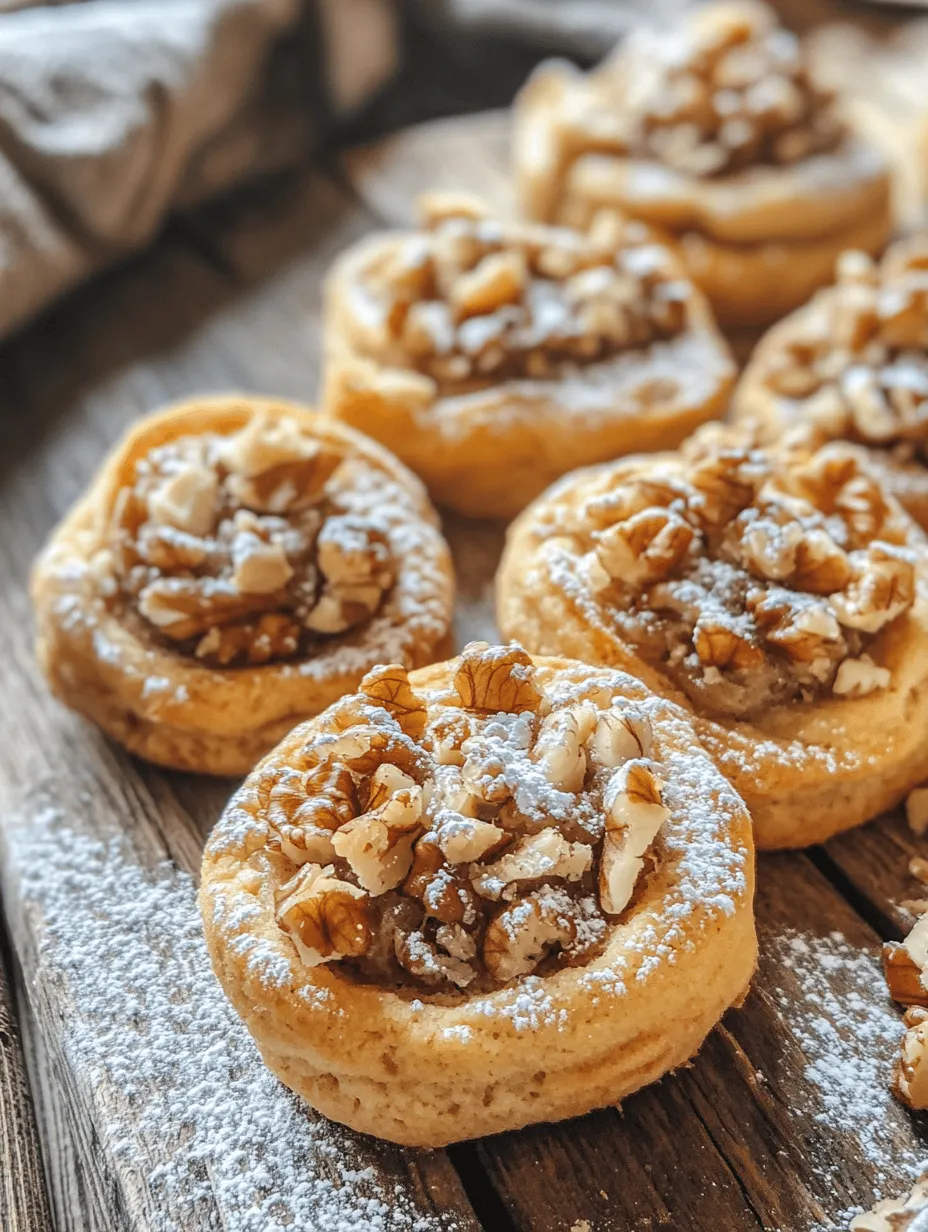 Italian Nut Roll Cookies are a delightful treat that brings the warmth and richness of Italian baking right into your kitchen. These cookies, known for their unique rolled shape and nutty filling, are a staple in many Italian households, especially during festive seasons and family gatherings. Each bite offers a perfect blend of buttery pastry and a rich nut filling, making them a favorite among cookie enthusiasts.