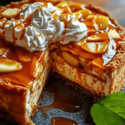 To master the Salted Caramel Apple Pie Cheesecake, it's essential to appreciate the individual components that come together to create this dessert.