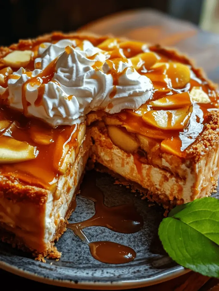 To master the Salted Caramel Apple Pie Cheesecake, it's essential to appreciate the individual components that come together to create this dessert.