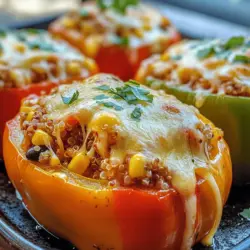 In the vibrant world of culinary delights, stuffed bell peppers stand out as a colorful and nutritious option for any meal. These delightful creations are not only visually appealing, with their bright hues of red, yellow, green, and orange, but they also pack a punch in terms of flavor and nutrition. Colorful Delight Stuffed Bell Peppers are perfect for various occasions – whether you’re aiming for a wholesome dinner, seeking a crowd-pleasing party dish, or looking for a satisfying meal prep option, this recipe ticks all the boxes.