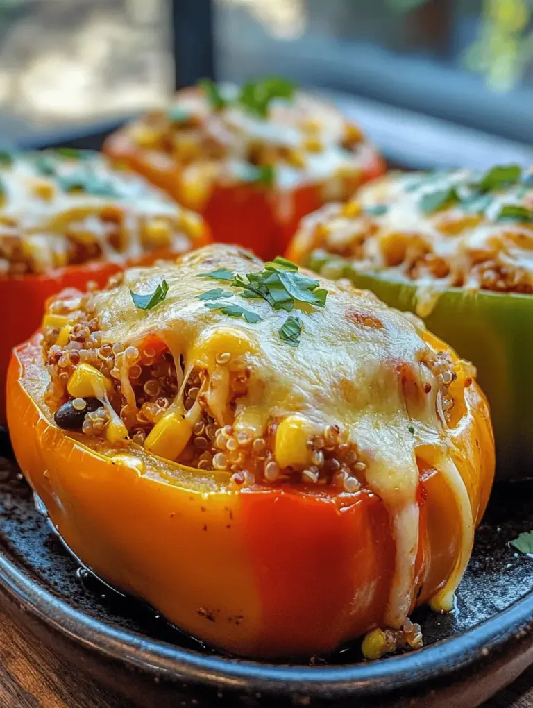 In the vibrant world of culinary delights, stuffed bell peppers stand out as a colorful and nutritious option for any meal. These delightful creations are not only visually appealing, with their bright hues of red, yellow, green, and orange, but they also pack a punch in terms of flavor and nutrition. Colorful Delight Stuffed Bell Peppers are perfect for various occasions – whether you’re aiming for a wholesome dinner, seeking a crowd-pleasing party dish, or looking for a satisfying meal prep option, this recipe ticks all the boxes.