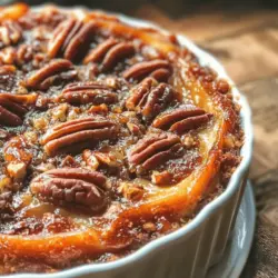 Southern Pecan Upside Down Cake is a beloved dessert that embodies the rich culinary traditions of the American South. This cake is renowned for its decadent, buttery flavor, complemented by the nutty crunch of pecans and a luscious caramel topping. Whether served at family gatherings, festive celebrations, or simply enjoyed as an afternoon treat, this cake is sure to impress both friends and family alike.