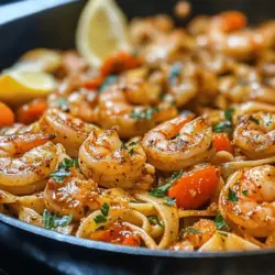 In the culinary world, few dishes can boast a vibrant blend of flavors and a quick preparation time quite like Spicy Cajun Delight: Thirty Minute Shrimp Pasta. This dish is a remarkable fusion of succulent shrimp, perfectly cooked pasta, and a medley of spices that reflect the rich traditions of Cajun cuisine. With its roots steeped in the culture of Louisiana, Cajun cooking is known for its robust flavors and hearty ingredients, making it a favorite among food lovers looking for a satisfying meal that doesn't require hours in the kitchen.