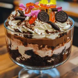 If you’re searching for a dessert that combines whimsy, nostalgia, and mouthwatering taste, look no further than the OREO Dirt Cake. This fun and playful dessert is not only a feast for the eyes but also a treat for the taste buds, making it a favorite among children and adults alike. With its rich layers of chocolate and cream, topped with crumbled Oreos that resemble dirt, this dessert brings a sense of joy to any occasion, be it a birthday party, family gathering, or simply a sweet indulgence after a long day.