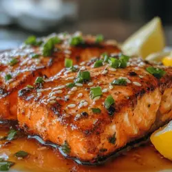 If you're looking for a dish that strikes the perfect balance between flavor and health, look no further than Sweet & Savory Honey Garlic Salmon. This delectable recipe offers a harmonious combination of sweetness from honey, umami from soy sauce, and a hint of garlic, making it a taste sensation that pleases both the palate and the eye. It’s not just about flavor—this dish is also a powerhouse of nutritional benefits, making it an ideal choice for health-conscious eaters.