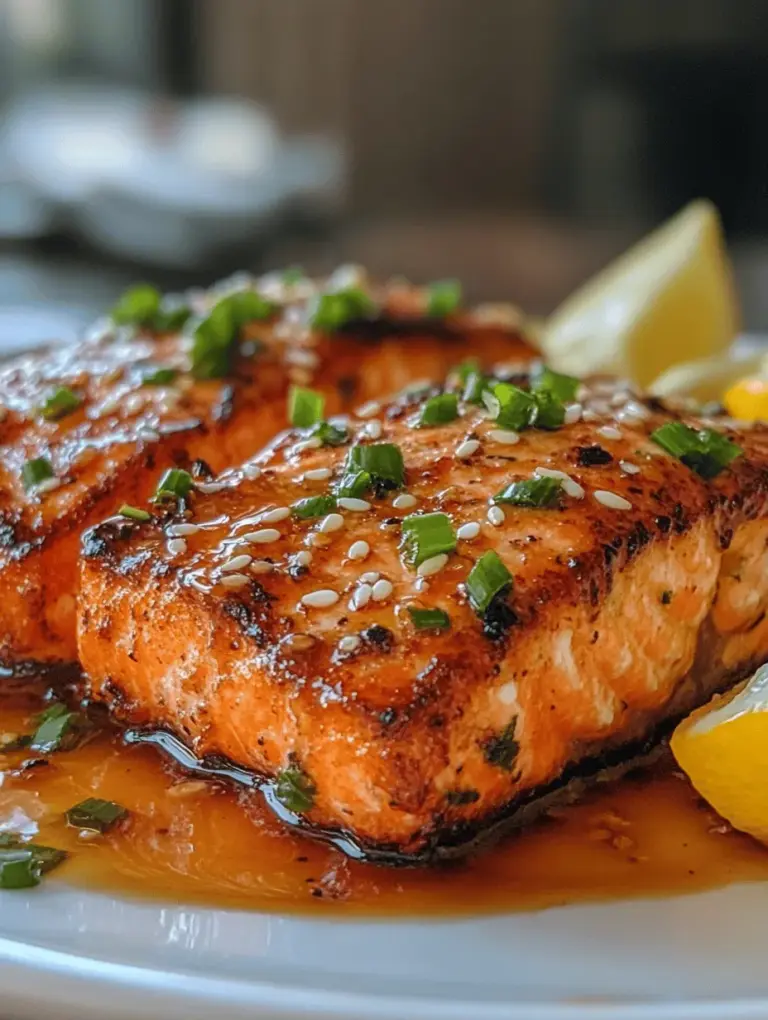 If you're looking for a dish that strikes the perfect balance between flavor and health, look no further than Sweet & Savory Honey Garlic Salmon. This delectable recipe offers a harmonious combination of sweetness from honey, umami from soy sauce, and a hint of garlic, making it a taste sensation that pleases both the palate and the eye. It’s not just about flavor—this dish is also a powerhouse of nutritional benefits, making it an ideal choice for health-conscious eaters.