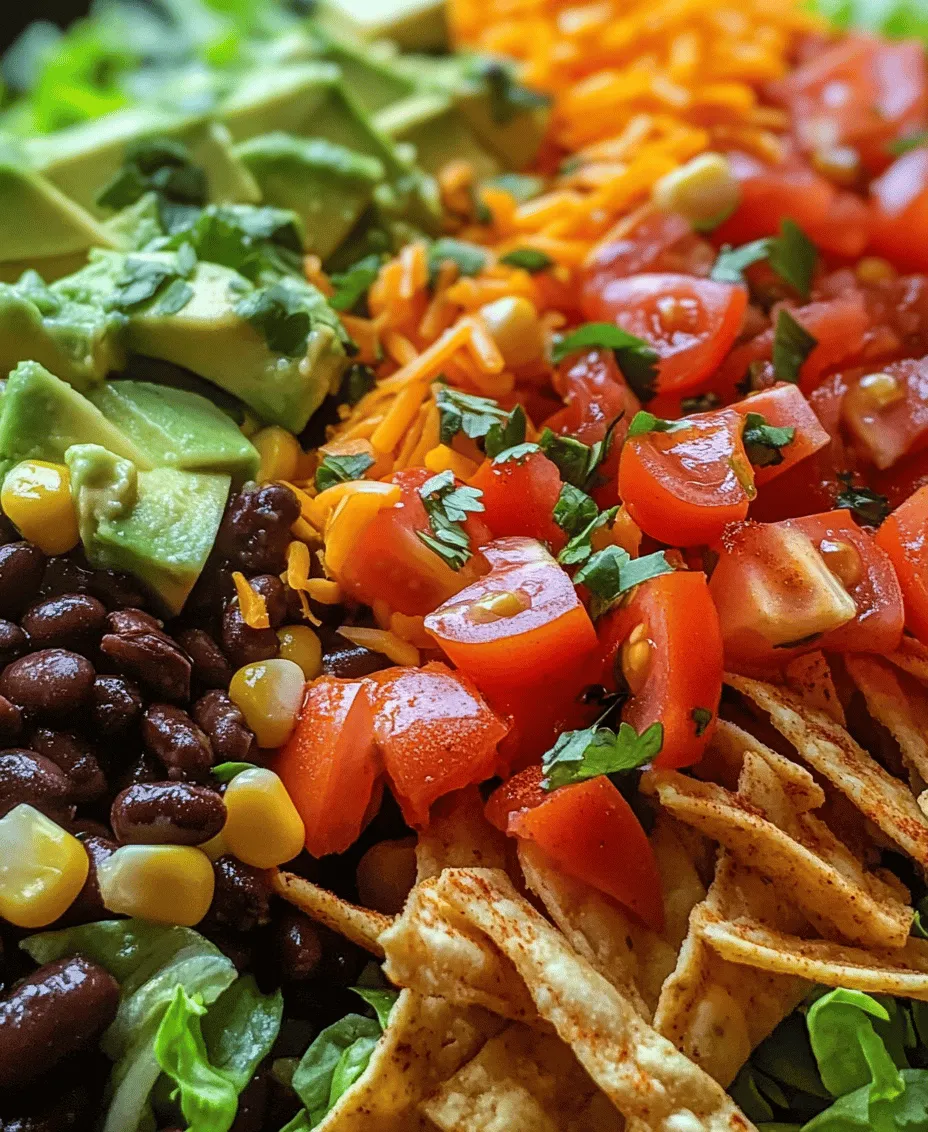 Taco salads have surged in popularity in recent years, offering a delightful twist on traditional tacos while retaining their vibrant flavors. Combining the best elements of a taco into a salad form, this dish is perfect for those seeking a nutritious meal without sacrificing taste. The Fiesta Black Bean Taco Salad stands out as a versatile and satisfying option, ideal for both lunch and dinner. Packed with wholesome ingredients, it not only tantalizes your taste buds but also nourishes your body, making it a favorite among health-conscious individuals and food enthusiasts alike.