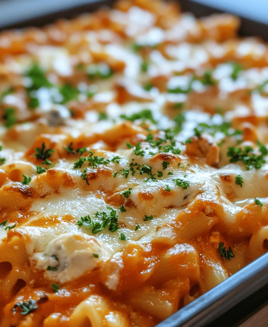 The first step in crafting your Buffalo Chicken Pasta Delight is to sauté aromatics, specifically onions and garlic. This process is crucial as it builds the flavor foundation for the entire dish. Start by heating a tablespoon of olive oil in a large skillet over medium heat. Once the oil is shimmering, add finely chopped onions. Cook them for about 3-5 minutes until they become translucent. The goal is to soften the onions without browning them, as this will keep their sweetness intact.