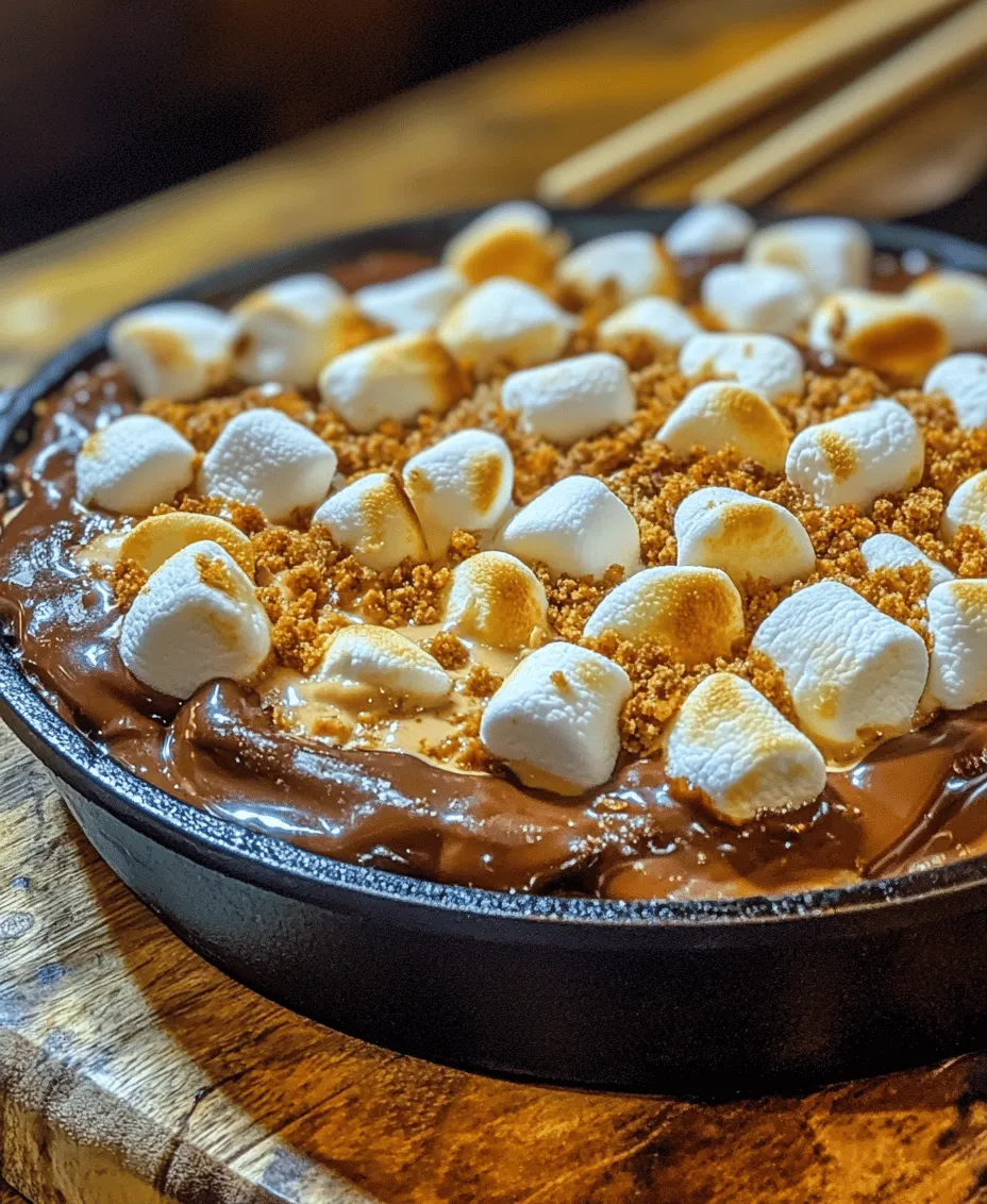 Imagine gathering around a warm fire, sharing stories and laughter while indulging in the rich, sweet flavors of S'mores. Now, what if you could recreate that delightful experience in a cozy, shareable dip form? Enter the S'mores Dip Extravaganza, a delectable twist on the classic campfire treat that takes the gooey goodness of chocolate, the fluffy sweetness of marshmallows, and the crunchy texture of graham crackers, merging them into an irresistibly delightful dessert. Perfect for parties, family movie nights, or simply as a sweet indulgence at home, this recipe captures the essence of S'mores while making it easier than ever to enjoy.