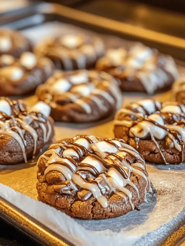 There’s something undeniably enchanting about the combination of chocolate and marshmallows, especially when it comes to cookies. Chocolate Marshmallow Swirl Cookies are a delightful treat that captures the hearts—and taste buds—of cookie lovers everywhere. With their rich chocolate flavor, gooey marshmallow pockets, and eye-catching swirls, these cookies are not just a dessert; they are an experience. Whether you’re baking for a holiday gathering, a family celebration, or simply indulging in a cozy evening at home, these cookies promise to elevate any occasion.