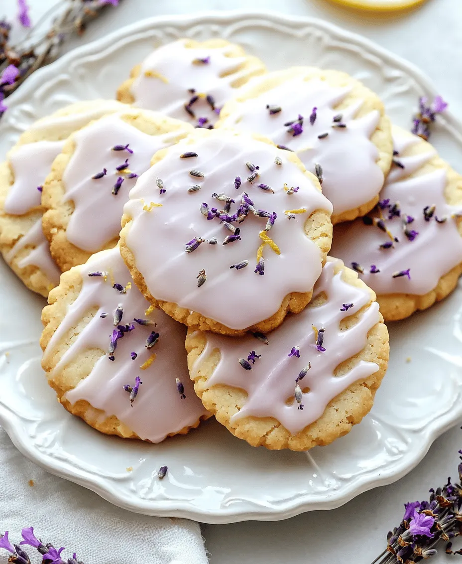 If you're looking for a sweet treat that’s as delightful to the palate as it is to the eyes, then Iced Lemon Lavender Shortbread Cookies are the perfect choice. This recipe beautifully marries the bright, zesty flavor of fresh lemons with the subtle floral notes of lavender, all enveloped in a rich buttery shortbread. The result is a cookie that is not only delicious but also visually appealing, making it an excellent addition to any dessert table.