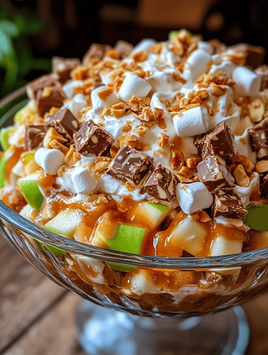 In the world of culinary delights, few dishes manage to balance sweet and savory flavors as beautifully as the Snickers Apple Delight Salad. This irresistible dessert salad is a crowd-pleaser, perfect for gatherings, potlucks, and family meals. With its vibrant mix of crisp apples, decadent Snickers bars, and fluffy whipped cream, this dish offers a delightful combination of textures and flavors that is sure to leave a lasting impression.