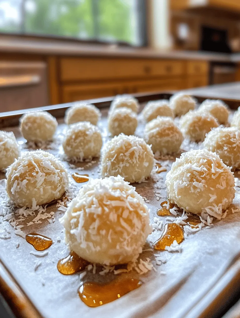 If you have a sweet tooth but are looking for a healthier dessert option, Coconut Dream Bites might just be the answer. These delightful morsels are not only incredibly satisfying but also incredibly easy to prepare—no baking required! Perfect for those warm days when you don't want to turn on the oven, these Coconut Dream Bites are made using wholesome ingredients that promise both nourishment and indulgence.