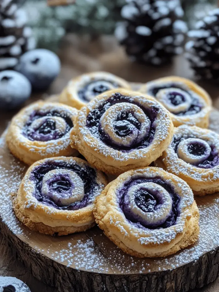 To create the heavenly Blueberry Cheesecake Swirl filling, start by combining the cream cheese, sugar, and vanilla extract in a large mixing bowl. Using an electric mixer, beat the ingredients on medium speed until the mixture is smooth and creamy, which should take about 2-3 minutes. Make sure to scrape down the sides of the bowl to ensure all ingredients are well incorporated.