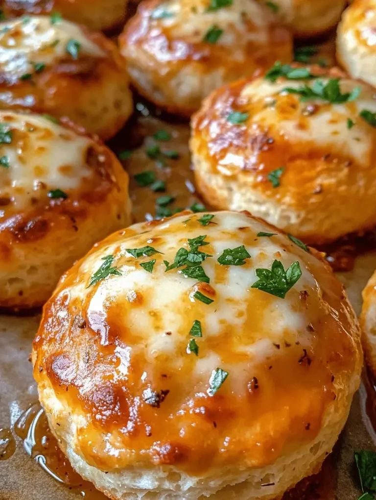 If you’re on the lookout for a mouthwatering snack or appetizer that will have your friends and family clamoring for seconds, look no further than Cheesy Garlic Biscuit Bombs. This delectable dish features the perfect combination of gooey, melty cheese enveloped in a soft, buttery biscuit, all enhanced by the aromatic allure of garlic. These biscuit bombs are not just a treat for the taste buds but also a feast for the senses, making them an instant favorite for cheese lovers everywhere.