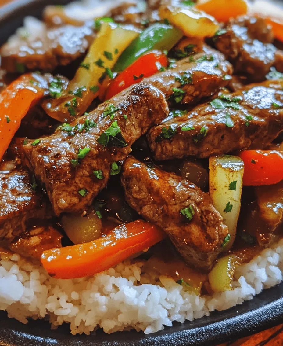 Sizzling Pepper Steak Delight offers a tantalizing experience that combines vibrant colors, rich flavors, and a quick preparation method, making it a favorite in many households. This dish, characterized by its juicy slices of beef accompanied by a medley of colorful bell peppers, not only pleases the palate but also the eyes. As a staple in Asian cuisine, Sizzling Pepper Steak has gained immense popularity due to its simplicity and the ability to deliver a gourmet meal in a matter of minutes—a perfect solution for busy weeknight dinners.