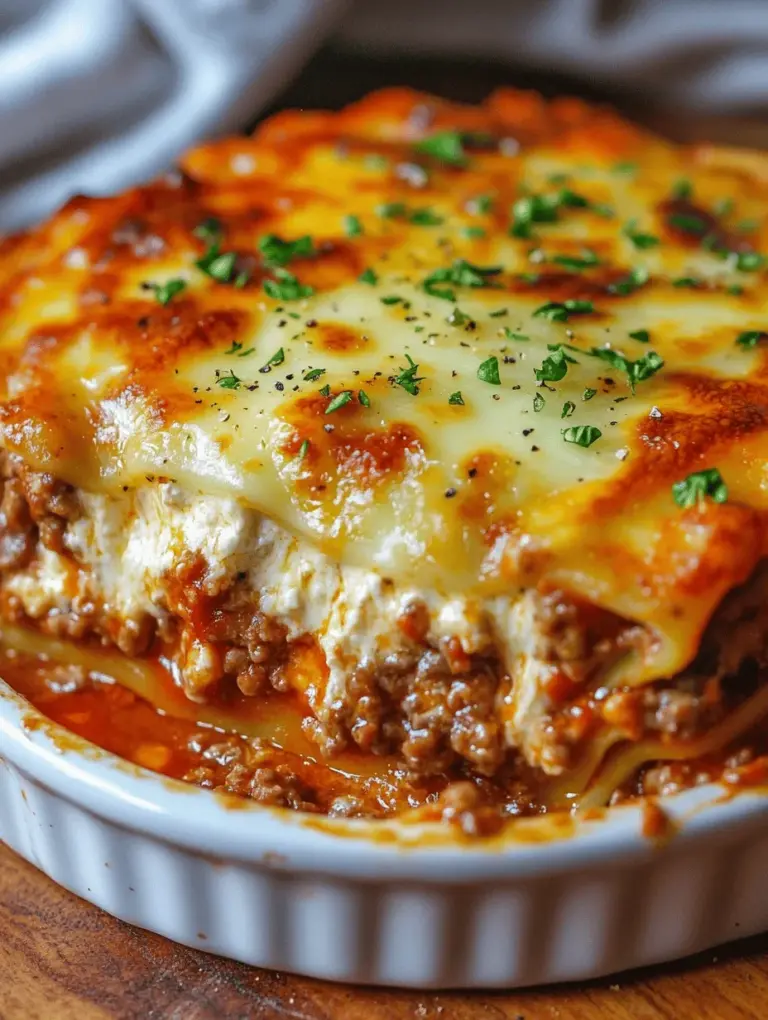 Lasagna, the timeless Italian dish that has warmed hearts and filled bellies for generations, is a classic comfort food celebrated around the globe. This dish's origins can be traced back to ancient Greece, where a similar layered pasta dish called "Laganon" was created. However, it was in Italy that lasagna truly evolved into the beloved version we know today, with the introduction of rich tomato sauces, hearty meat, and creamy cheeses.