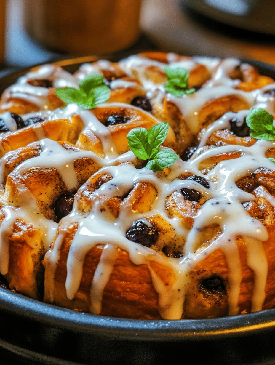 Cinnamon rolls have long been a beloved staple at breakfast tables, featuring soft, pillowy dough swirled with a fragrant blend of cinnamon and sugar. The addition of blueberries takes this classic recipe to a whole new level. The sweet-tart flavor of the blueberries complements the warm, spicy notes of cinnamon, creating a harmonious balance that delights the palate. It's no wonder that blueberry cinnamon rolls have become a favorite for brunch gatherings, family breakfasts, and even special occasions.