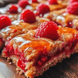 Understanding the appeal of simple yet delicious desserts is key to enjoying your culinary adventures. In this article, we delve into the world of easy-to-make treats with our Fabulous Five Ingredient Raspberry Bars. This recipe not only celebrates the vibrant flavor of fresh raspberries but also emphasizes the convenience of using minimal ingredients without sacrificing taste or texture. Whether you are a seasoned baker or a novice in the kitchen, these bars are sure to impress with their delightful combination of nutty almond flour and sweet, tangy raspberries.