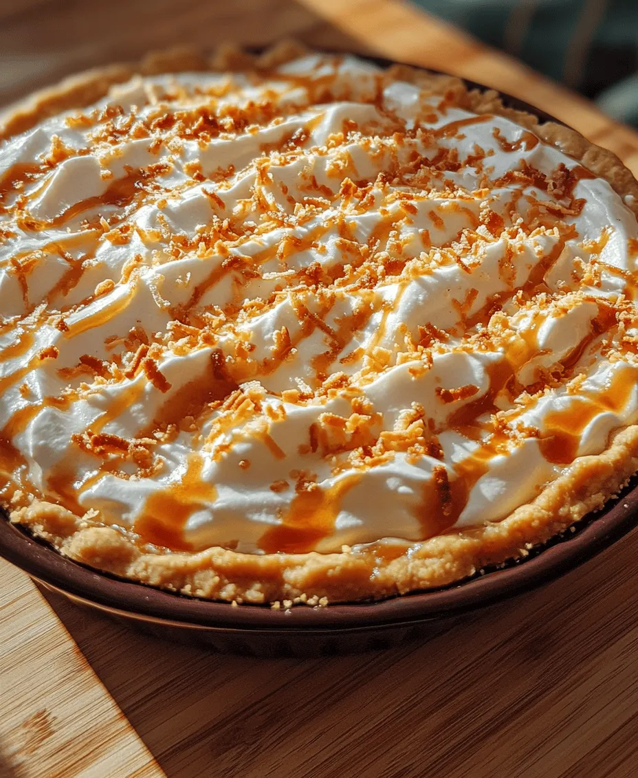 There's something irresistibly enchanting about a slice of coconut cream pie. The creamy texture, the sweet aroma of coconut, and the flaky crust come together to create a dessert that is not only visually appealing but also a delightful treat for the taste buds. For many, coconut cream pie evokes memories of family gatherings, summer picnics, and special celebrations. It’s a dessert that embodies comfort, warmth, and nostalgia.