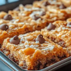 In the world of desserts, few treats can capture the imagination quite like enchanted magic cookie bars. These delightful bars are not just a feast for the eyes with their vibrant layers and textures; they are a symphony of flavors that come together to create a deliciously satisfying experience. Perfect for a plethora of occasions—be it lively parties, cozy family gatherings, or festive holidays—these cookie bars are sure to impress your guests and satisfy your sweet tooth.