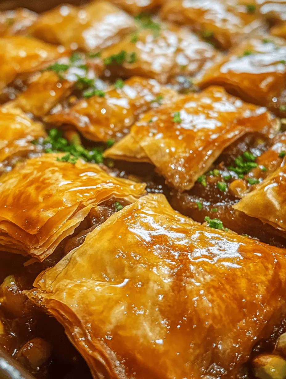 Baklava, a sumptuous dessert that has captivated taste buds across continents, is revered for its rich flavors and delicate textures. This sweet pastry, layered with phyllo dough and filled with nuts, is drenched in a fragrant syrup that adds a unique sweetness, making it a beloved treat in various cultures. Among the many iterations of baklava, the Heavenly Honeyed Baklava stands out, offering a delightful blend of warmth and sweetness that embodies the essence of Mediterranean and Middle Eastern cuisines.