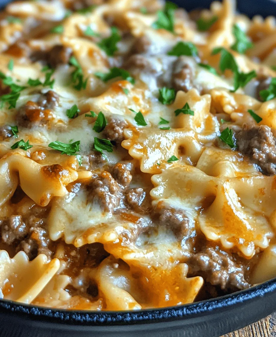 If you’re searching for a dish that combines comfort, flavor, and a touch of elegance, look no further than Creamy Beef and Bowtie Pasta Delight. This mouthwatering recipe offers a satisfying blend of tender ground beef, perfectly cooked bowtie pasta, and a luscious creamy sauce that will have your family begging for seconds. Pasta dishes are a staple in many households due to their versatility and ability to please even the pickiest of eaters. Whether served as a weeknight dinner or a special occasion meal, this creamy delight is sure to impress.