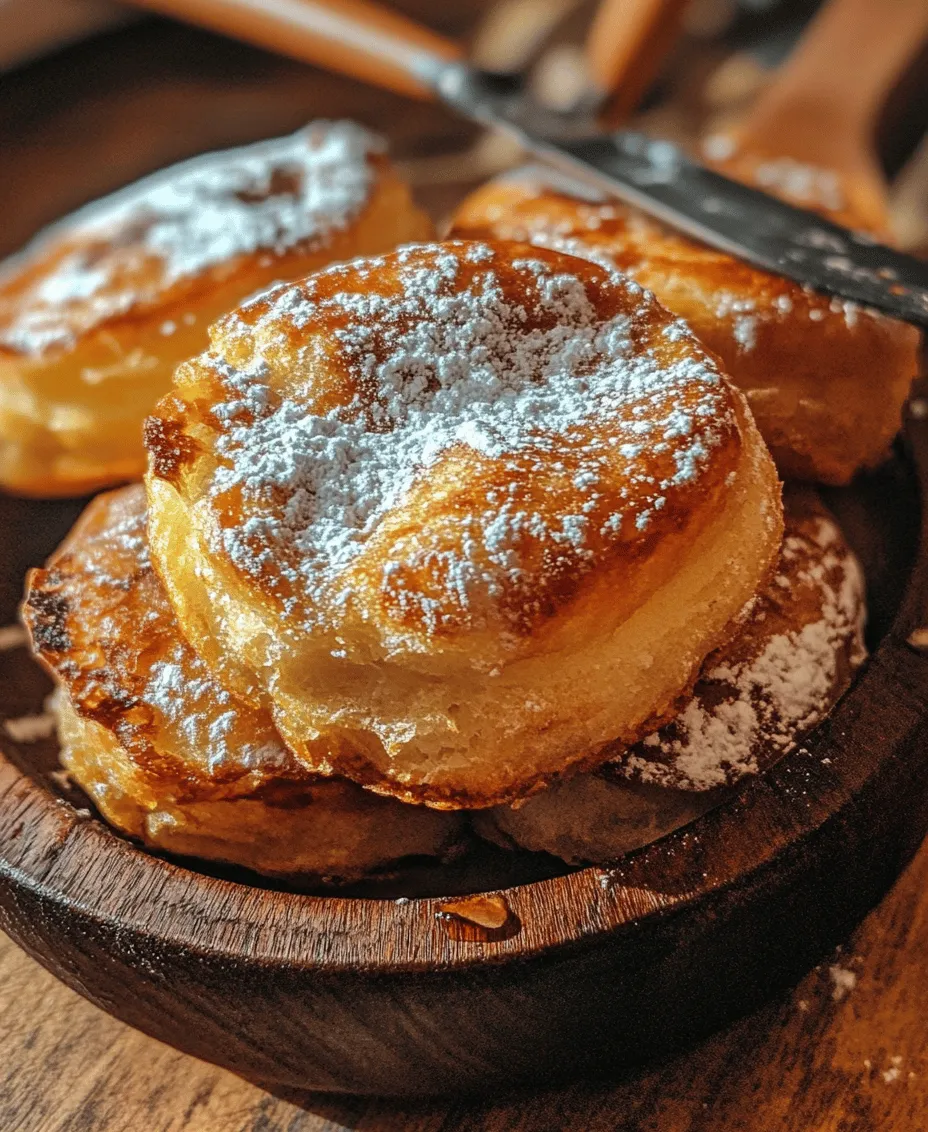 French beignets are a beloved pastry that carries the essence of indulgence and comfort. Their pillowy texture and sweet flavor make them a quintessential treat in French cuisine. Traditionally, these doughnuts are light, airy, and often dusted with powdered sugar, creating a delightful experience with each bite. The cultural significance of beignets is particularly pronounced in regions like New Orleans, where they are a staple at cafes and a must-try for visitors.