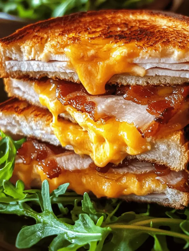 If you're searching for a satisfying sandwich that perfectly combines flavors and textures, look no further than the Cheddar and Bacon Turkey Melt on Sourdough. This delightful creation is more than just a meal—it's a comfort food favorite that warms the heart and pleases the palate. Imagine sinking your teeth into crispy, buttery sourdough bread, giving way to layers of savory turkey, sharp cheddar cheese, and perfectly crisp bacon. It's a recipe that brings together classic ingredients in a way that’s both indulgent and wholesome.