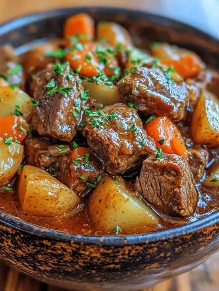 In the world of home cooking, few methods are as convenient and satisfying as slow cooking. This technique allows busy families and individuals to prepare wholesome meals with minimal effort while maximizing flavor. One such delightful dish that epitomizes the beauty of slow cooking is the Simple 5-Ingredient Slow Cooker Beef Stew. This recipe is not only straightforward but also perfect for those hectic weeknights when time is scarce but comfort food is a must.