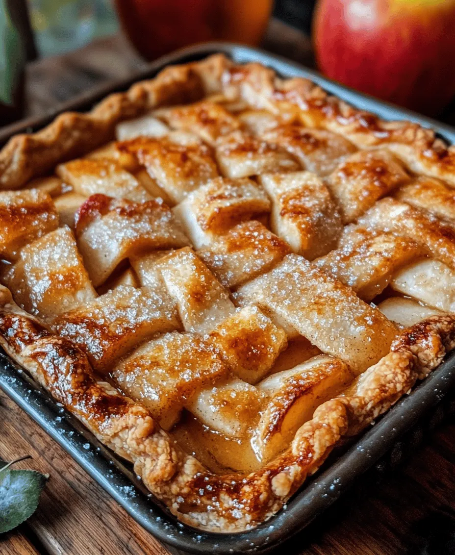 When the leaves start to turn and the air becomes crisp, there’s nothing quite like indulging in a comforting dessert that embodies the essence of fall. Enter the apple slab pie—a delightful twist on the classic apple pie, featuring a generous filling of sweet and tart apples encased in a flaky, buttery crust. This dessert is not only a feast for the taste buds but also a visual delight, making it the perfect centerpiece for gatherings, holiday celebrations, or a cozy family dinner.