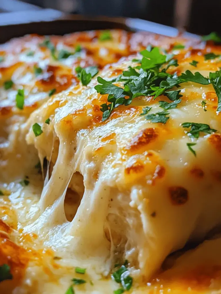 Creamy White Chicken Enchiladas are a delightful twist on the traditional Mexican dish, offering a rich and comforting flavor profile that warms the soul. These enchiladas stand out for their creamy sauce and tender chicken filling, making them a favorite among families and food lovers alike. The dish is not only satisfying but also incredibly versatile, perfect for weeknight dinners or special occasions.