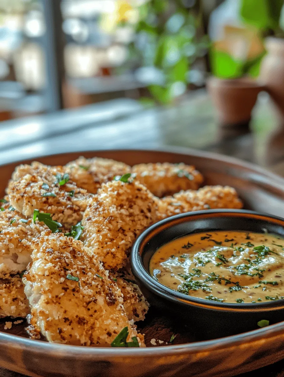 Chicken tenders have secured their place as a beloved comfort food in households across the globe. Whether enjoyed as a quick weeknight dinner or served at gatherings and parties, these golden, crispy delights are a hit with both young and old. The allure of chicken tenders lies not only in their taste but also in their versatility. This recipe for Crispy Chicken Tenders with a Sweet and Tangy Honey Mustard Dip elevates the traditional experience, offering a homemade option that guarantees freshness and flavor while allowing you to control the ingredients.