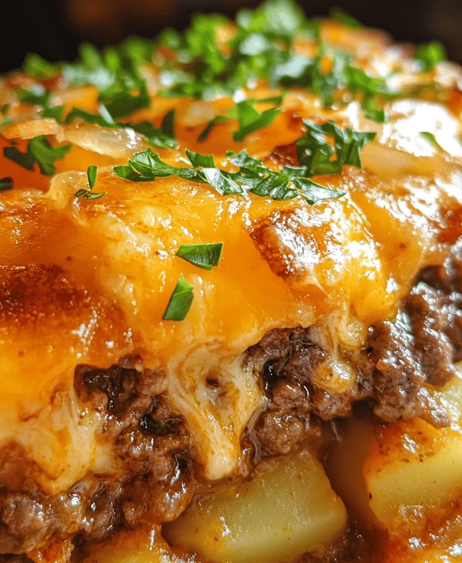 When it comes to comfort food, few dishes evoke the same feelings of warmth and satisfaction as a Cheesy Hamburger Potato Casserole. This classic recipe has earned its place in homes across the country, cherished for its simplicity and the delightful combination of flavors and textures. Whether you're preparing a family dinner, hosting a gathering, or looking for a crowd-pleasing dish for a potluck, this casserole checks all the boxes.