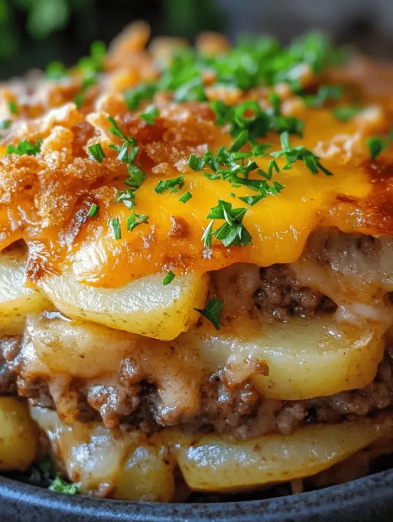 When it comes to comfort food, few dishes evoke the same feelings of warmth and satisfaction as a Cheesy Hamburger Potato Casserole. This classic recipe has earned its place in homes across the country, cherished for its simplicity and the delightful combination of flavors and textures. Whether you're preparing a family dinner, hosting a gathering, or looking for a crowd-pleasing dish for a potluck, this casserole checks all the boxes.