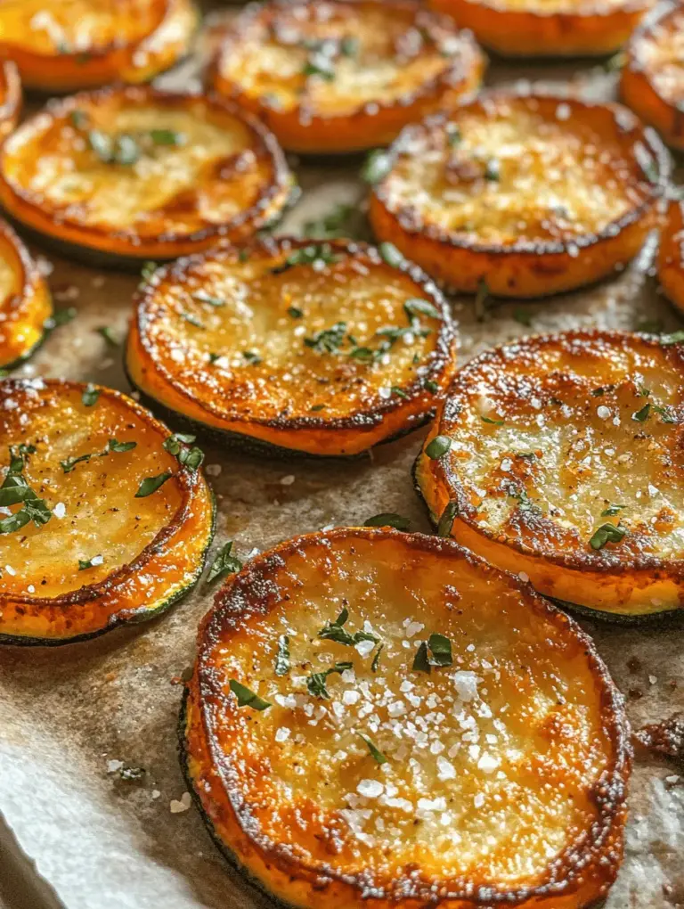 In the quest for healthier snacking options, crispy baked zucchini chips emerge as a standout choice. Gone are the days when snacking meant reaching for greasy potato chips laden with empty calories. Instead, zucchini chips offer a delightful crunch without the guilt, making them an ideal substitute for those who crave something savory and satisfying. This recipe not only satisfies your cravings but also aligns with a healthier lifestyle, showcasing the versatility of zucchini—a humble vegetable that transforms into a culinary star.