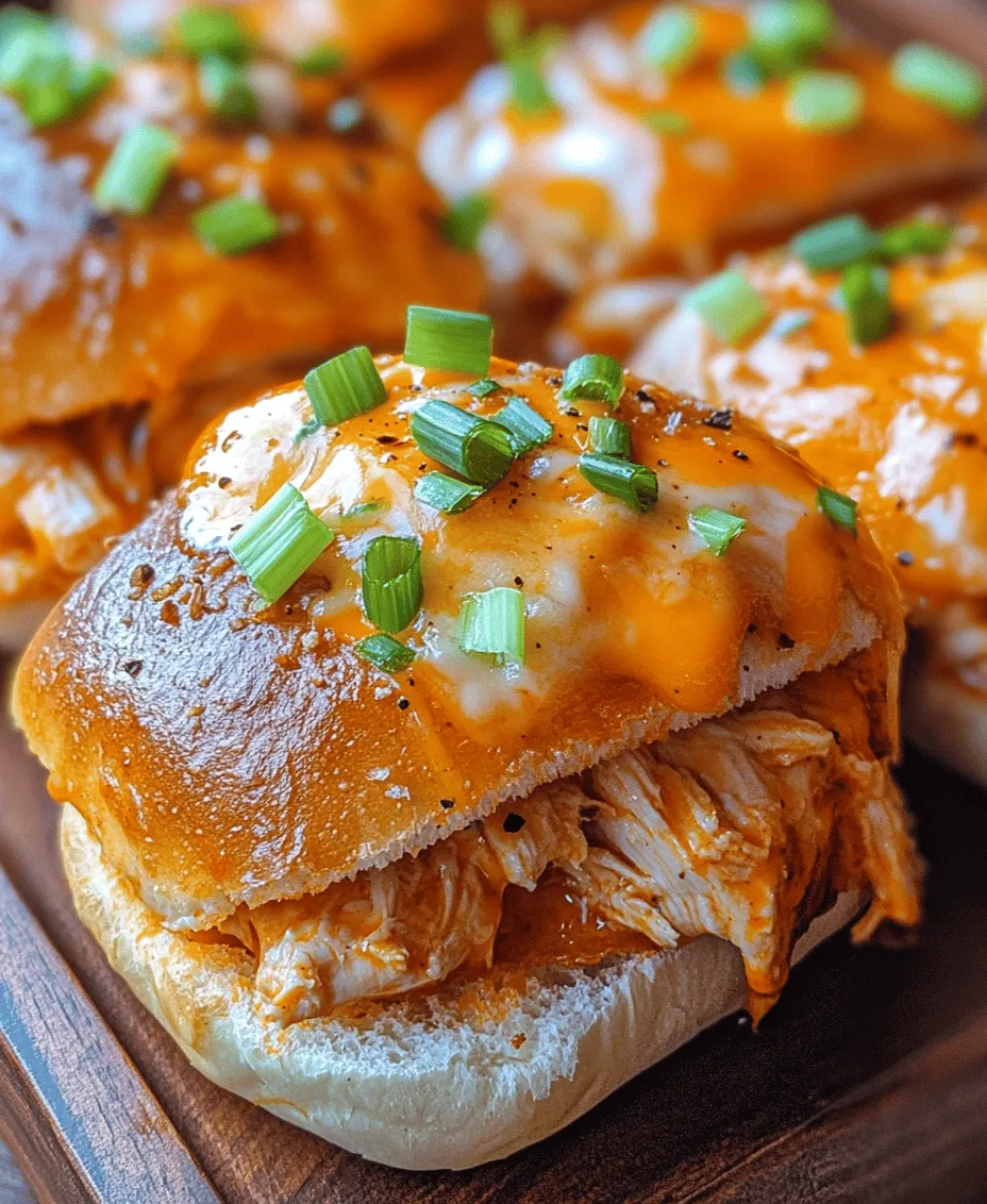 Buffalo Chicken Sliders have become a beloved staple at gatherings and game day parties across America. With their spicy, tangy flavor and satisfying texture, these sliders offer a perfect bite-sized treat that is sure to be a hit among guests. The appeal of Buffalo Chicken Sliders lies not only in their robust taste but also in their versatility; they can be served as appetizers, main dishes, or even as part of a buffet spread. As hosts look for easy and delicious recipes to serve, oven-baked options like these sliders are increasingly popular for their convenience and healthier profile, allowing everyone to enjoy the flavors without the guilt.