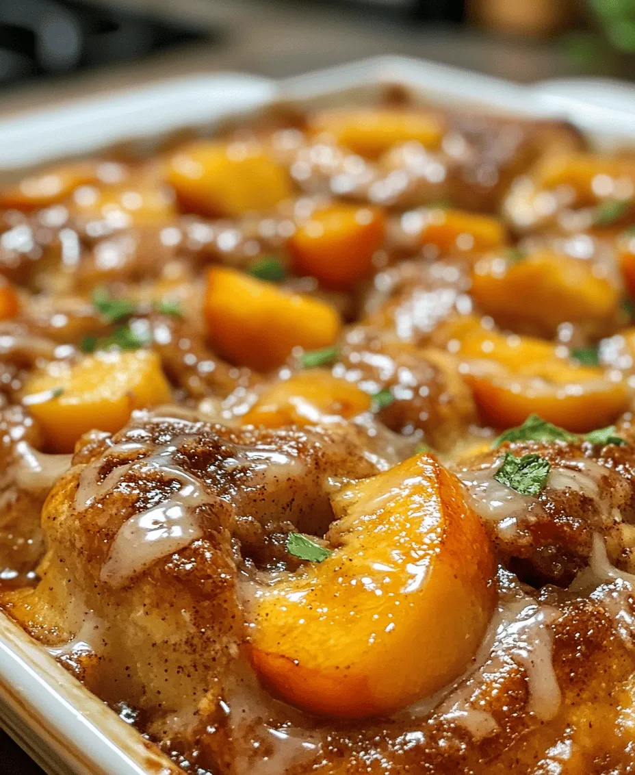 Imagine waking up to the warm, inviting aroma of freshly baked cinnamon rolls, the sweet scent mingling with the juicy fragrance of ripe peaches. This is exactly the experience you’ll have with our Peach Cobbler Cinnamon Rolls recipe—a delightful fusion of two beloved desserts that come together in a comforting, homemade treat. The classic peach cobbler meets the indulgent cinnamon roll in a way that is simply irresistible, making it an ideal choice for brunch, special occasions, or a cozy weekend treat.