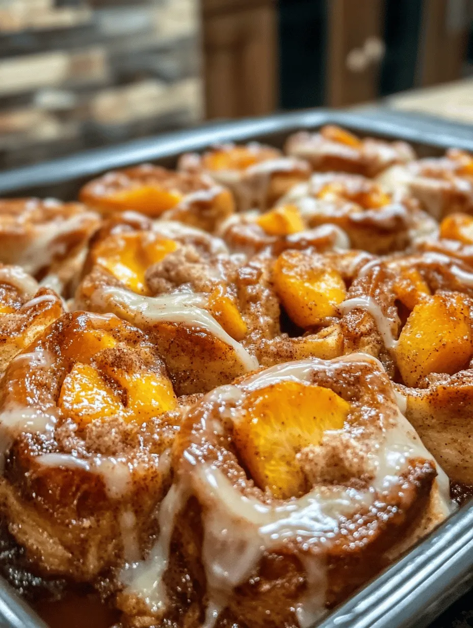 Imagine waking up to the warm, inviting aroma of freshly baked cinnamon rolls, the sweet scent mingling with the juicy fragrance of ripe peaches. This is exactly the experience you’ll have with our Peach Cobbler Cinnamon Rolls recipe—a delightful fusion of two beloved desserts that come together in a comforting, homemade treat. The classic peach cobbler meets the indulgent cinnamon roll in a way that is simply irresistible, making it an ideal choice for brunch, special occasions, or a cozy weekend treat.