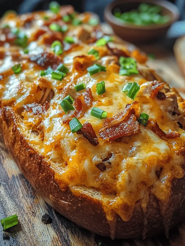 To create the perfect Chicken Bacon Ranch Stuffed Bread, understanding the core ingredients is essential. Each component plays a vital role in building the dish's flavor profile and texture, ensuring that every bite is delicious.