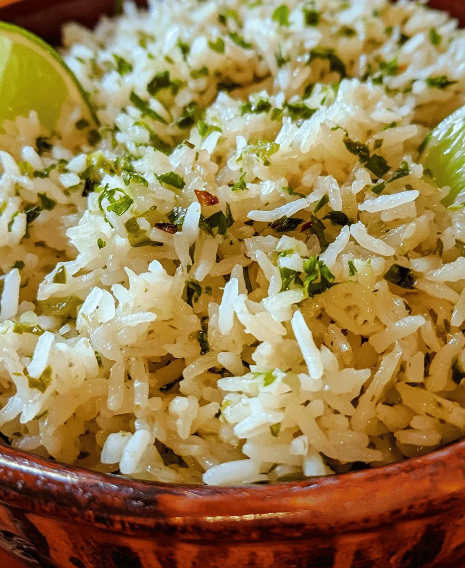 Zesty Cilantro Lime Rice is a delightful dish that captures the essence of fresh flavors, making it an irresistible addition to your culinary repertoire. This vibrant side dish is not only visually appealing but also bursts with the invigorating tastes of cilantro and lime, which work harmoniously to brighten up any meal. Whether served alongside grilled proteins, wrapped in a burrito, or as part of a vibrant salad bowl, this rice dish elevates your dining experience with its refreshing notes and zesty kick.